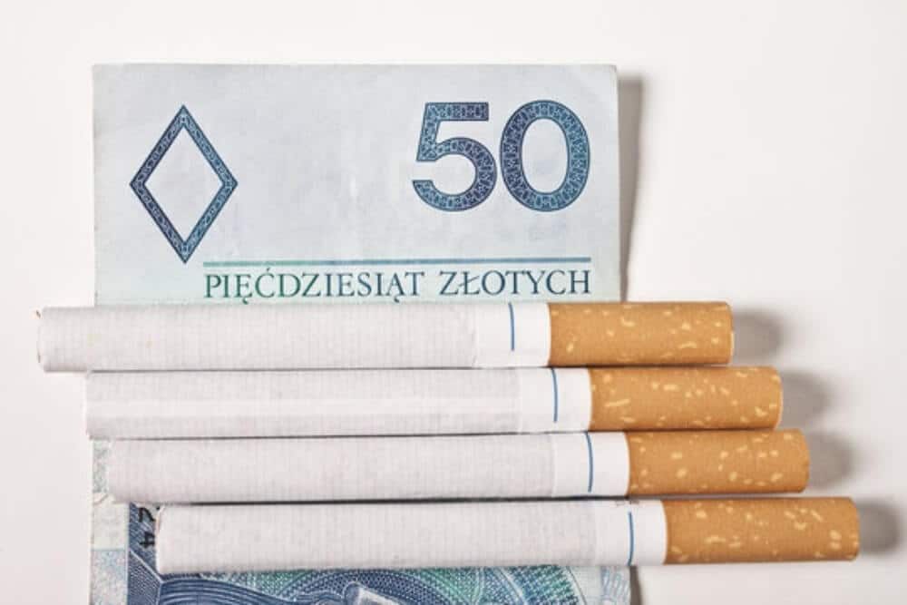 Drogie papierosy 50 złotych, koszt paczki w Polsce